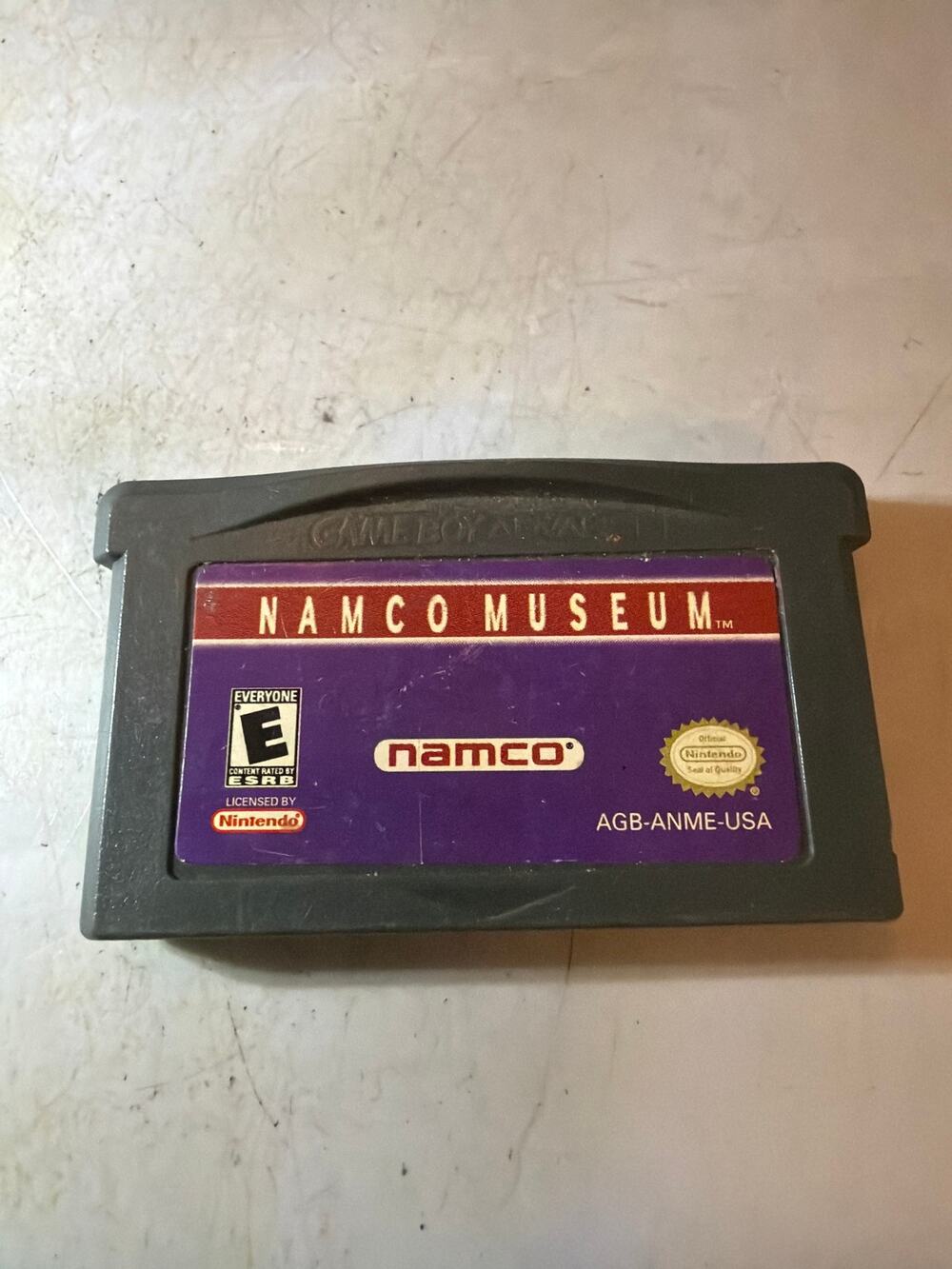 Namco Museum Nintendo Game Boy Advance GBA Authentic Cartridge Tested USA